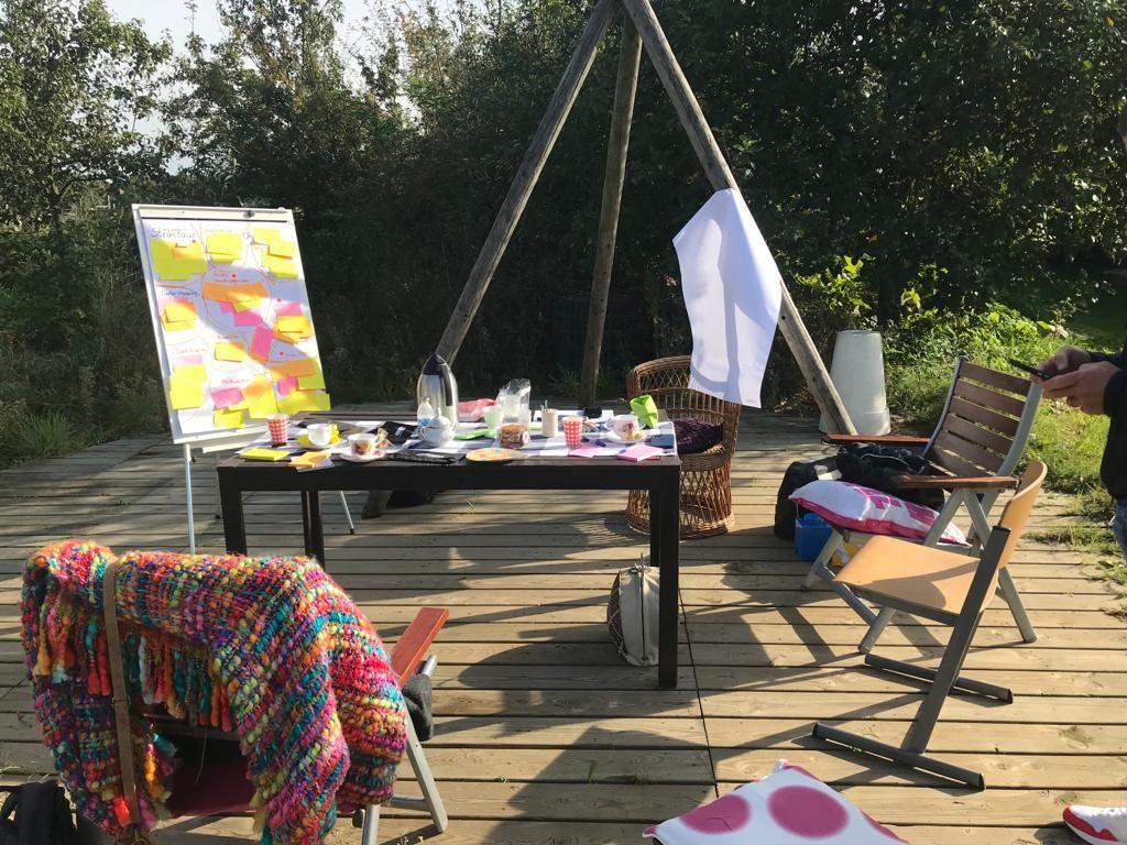 Met een groep op pad om een gezamenlijk beeld te krijgen van de uitdagingen waar ze mee om willen gaan.