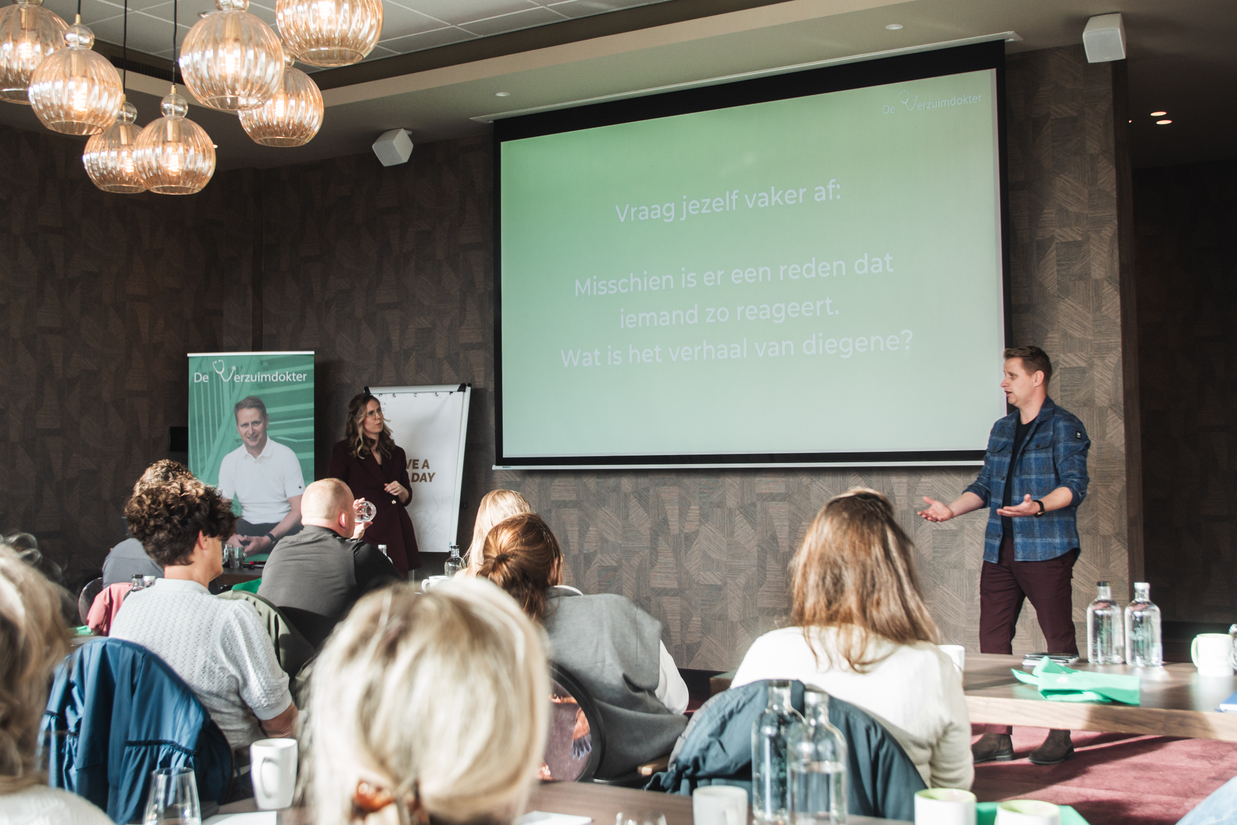 Foto van Patrick de Goede | De Verzuimdokter op het podium