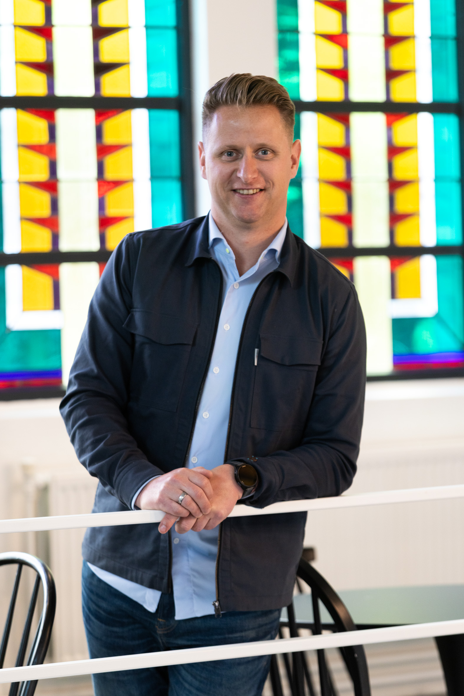 Portret van Patrick de Goede | De Verzuimdokter, spreker over leiderschap